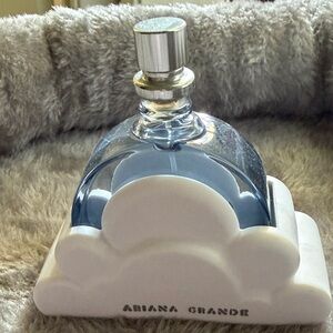 Ariana Grande Blue & White Cloud Perfume Bottle Display
